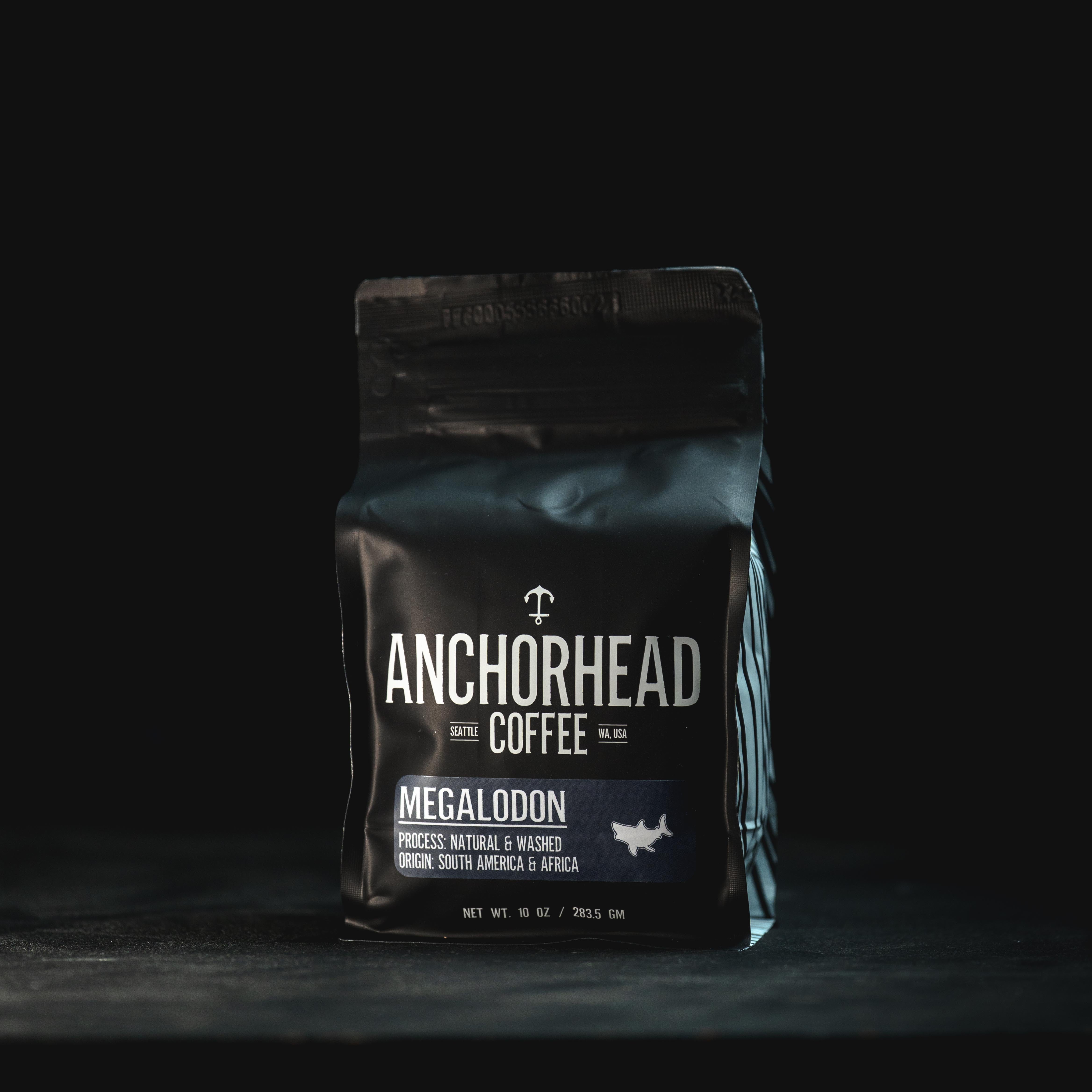 Megalodon Dark Roast Blend | Whole Bean Coffee – Anchorhead Coffee