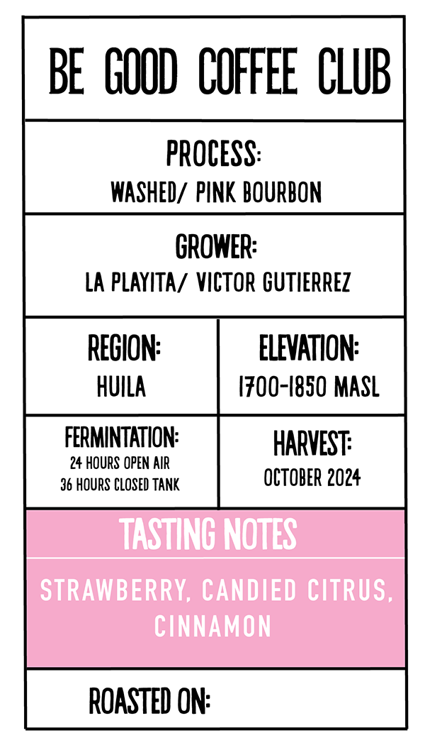 Be Good Colombia - Pink Bourbon